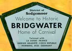Bridgwater sign