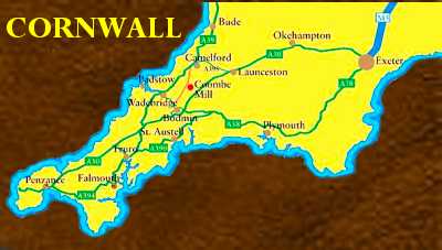 Cornwall Map